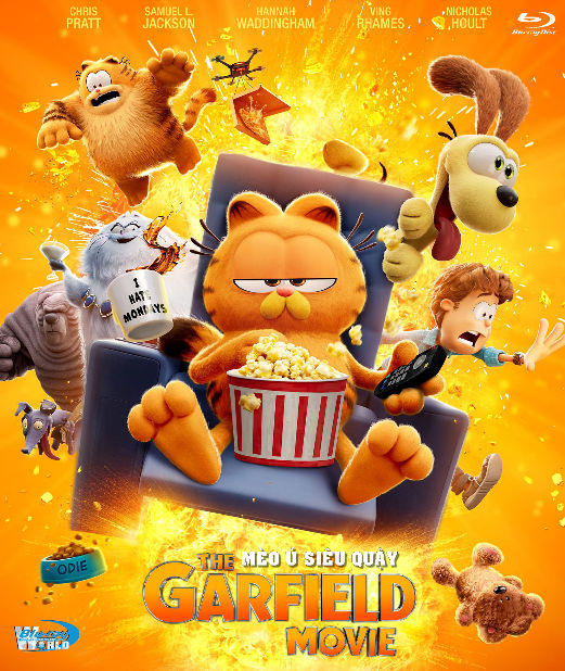 B6182.The Garfield Movie  2024  MÈO Ú SIÊU QUẬY  2D25G  (DTS-HD MA 7.1)